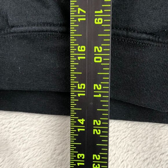 Mens Hoodie Sweatshirt Large Pullover Death Is A Cat Person Grim Reaper Casual - Picture 3 of 9